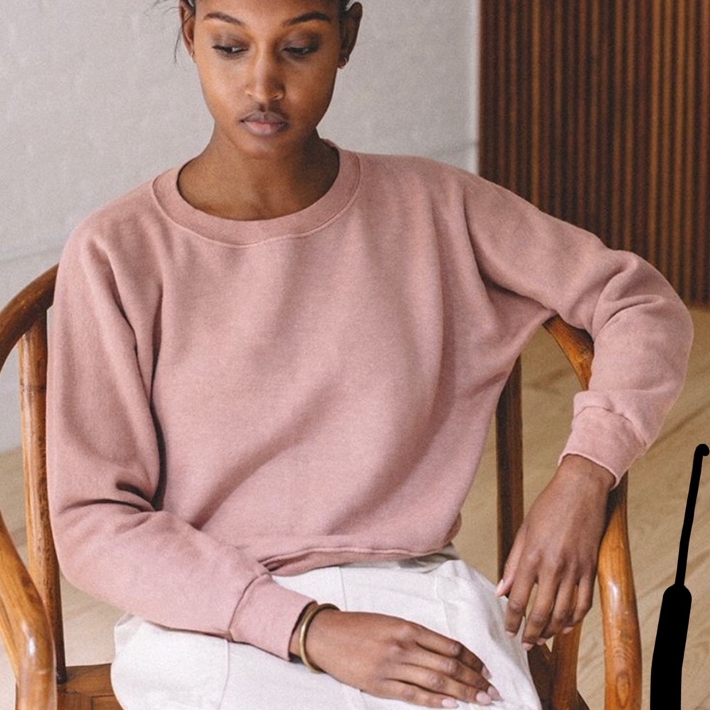 Mint green Aliya Wanek sweatshirt